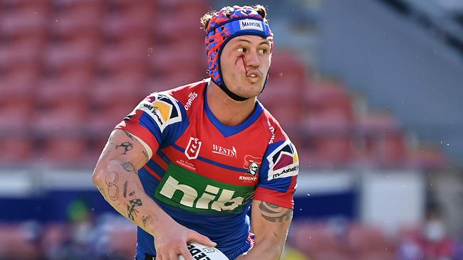 Kalyn Ponga says he wants to stay at Newcastle. Picture: Getty Images.