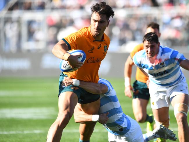 Jordan Petaia played 31 Tests for the Wallabies. Picture: Rodrigo Valle/Getty Images