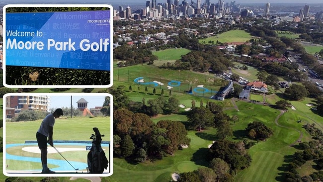 Moore Park debate over nine holes