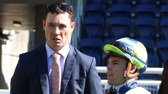 Trainer Nathan Doyle has a found an ideal race for new recruit, Starboreta, to break her maiden at Grafton. Picture: Grant Guy