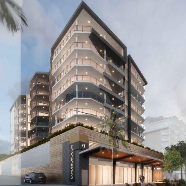 Concept images of the proposed development at 71 Landsborough Ave, Scarborough. Image Ryall Smith