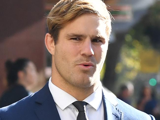 SYDNEY, AUSTRALIA - NewsWire Photos APRIL, 22, 2021: Jack de Belin arrives at the Downing Centre Court in Sydney. Picture: NCA NewsWire/Joel Carrett