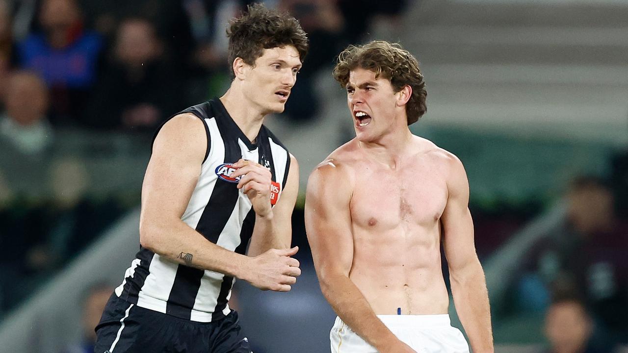 Deven Robertson’s followers went through the roof. Picture: Michael Willson/AFL Photos via Getty Images