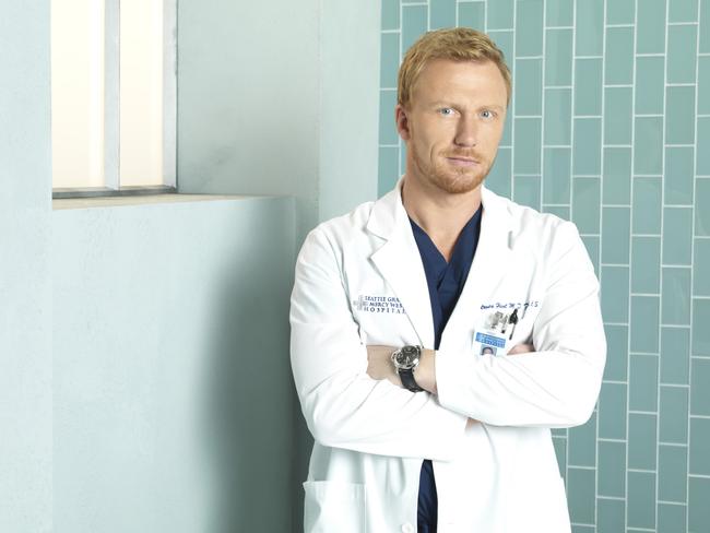 Staying on ... Kevin McKidd thought he faced unemployment when co-star Sandra Oh left the show. Picture: Supplied