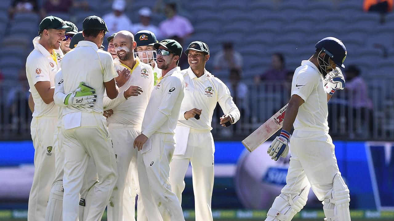 The Aussies had the last laugh at Kohli’s expense.