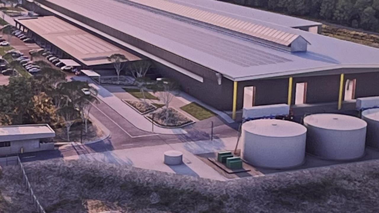 The first look at the train factory development at Torbanlea.