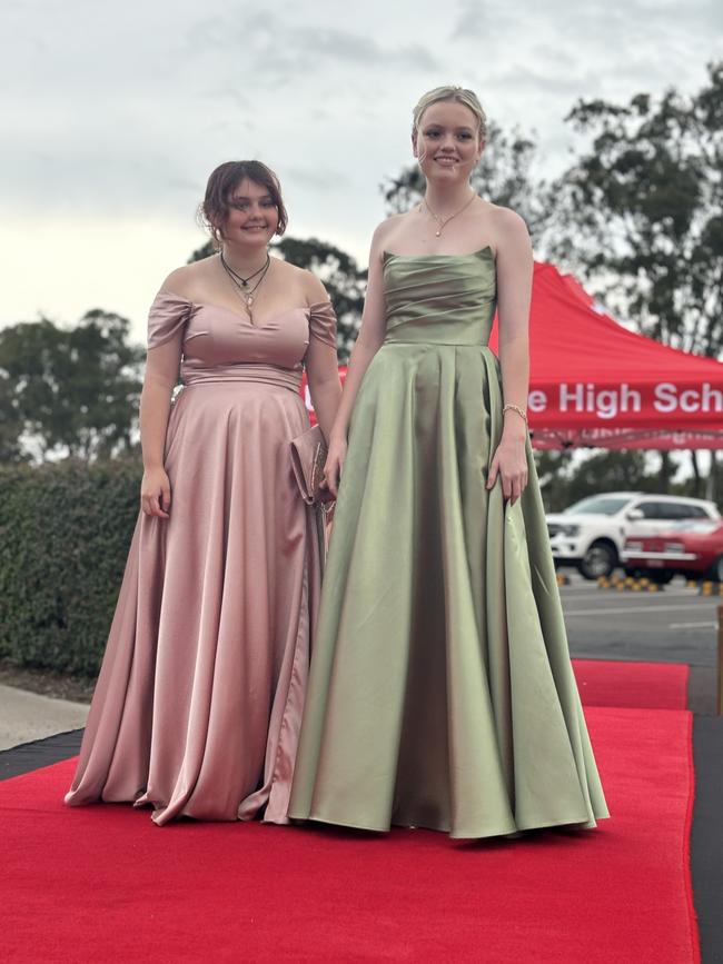 The students of Urangan State High School celebrating their formal.