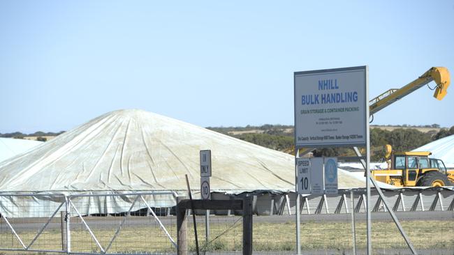 Nhill Bulk Handling. Picture: Greg Scullin