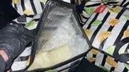 A Sydney man has been charged after police found $55.5 million worth of methamphetamine inside shopping bags in the boot of a car. Picture: Supplied.