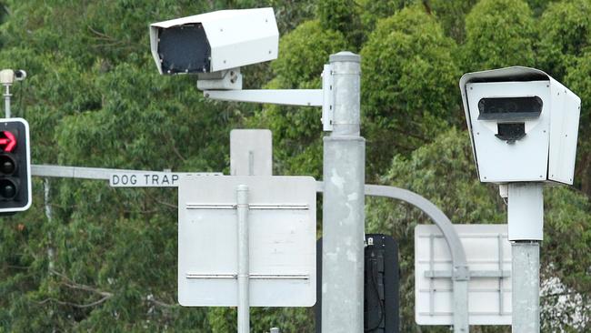 More than 50 intersection and highway cameras have been infected with a computer virus. Picture: Mark Scott