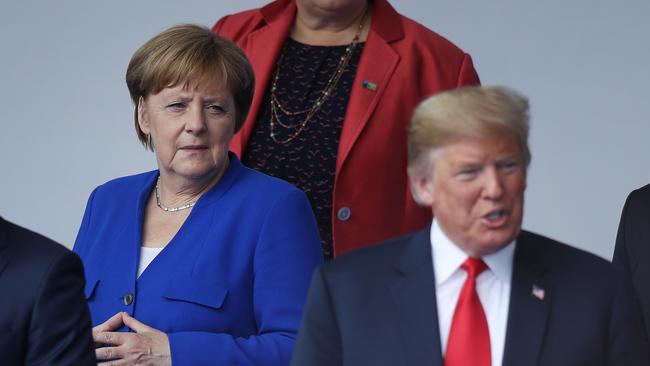 The US president was right to scold Germany too. Picture: Sean Gallup/Getty Images