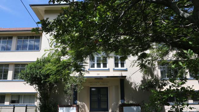 Fortitude Valley State School has become overgrown since the school closed under the Newman government.