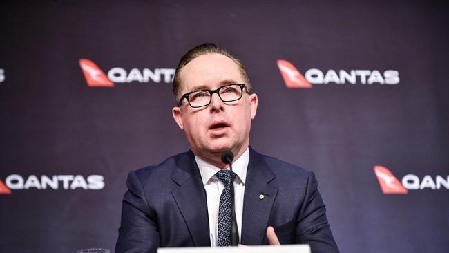 Qantas CEO Alan Joyce. Picture: NCA NewsWire/Flavio Brancaleone