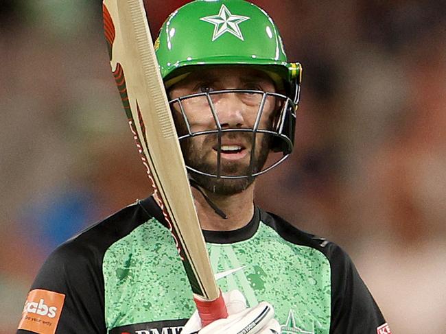 Glenn Maxwell has stood down as Melbourne Stars’ captain. Picture: Jonathan DiMaggio/Getty Images