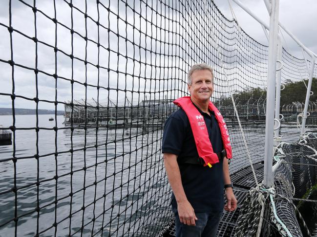 Tassal head of aquaculture Mark Asman. Picture: AMANDA DUCKER