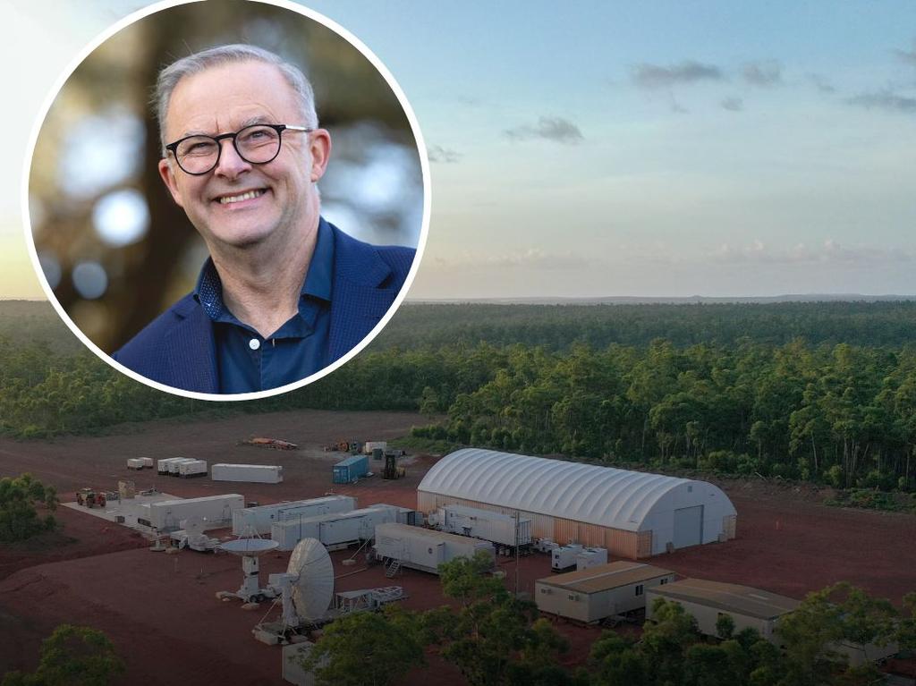 Anthony Albanese will land in Darwin this week to sign off on the first set of launches at the Arnhem Space Centre.