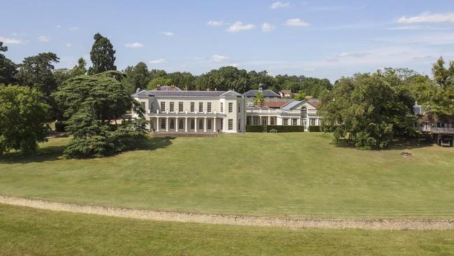 Woolmers Park was once owned by the Earl and Countess of Strathmore, grandparents of Queen Elizabeth II. Picture: Savills