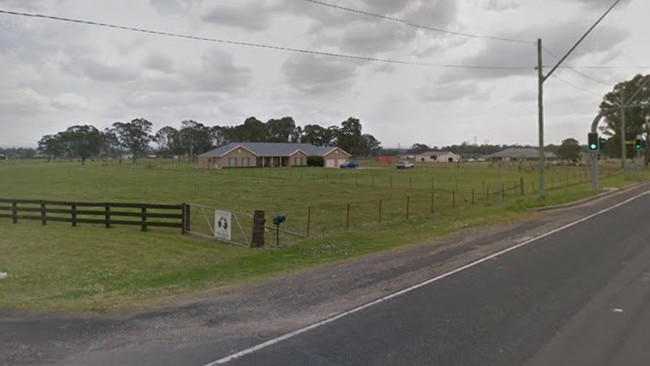 The site of a planned service station complex on Mamre Rd, Orchard Hills. Picture: Google