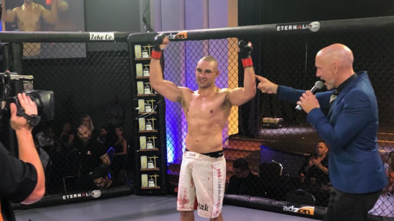 MMA Mitch Heron wins at Eternal MMA The Courier Mail