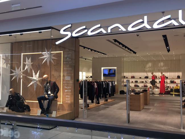 Clive Mensink has been shopping at Scandal in The Mall of Sofia shopping centre in Sofia, Bulgaria. Picture: Ella Pellegrini