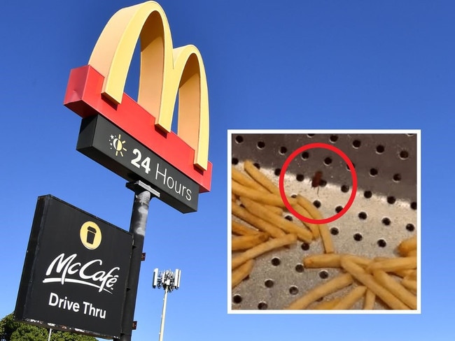 gross scenes inside mcdonald's in newcastle