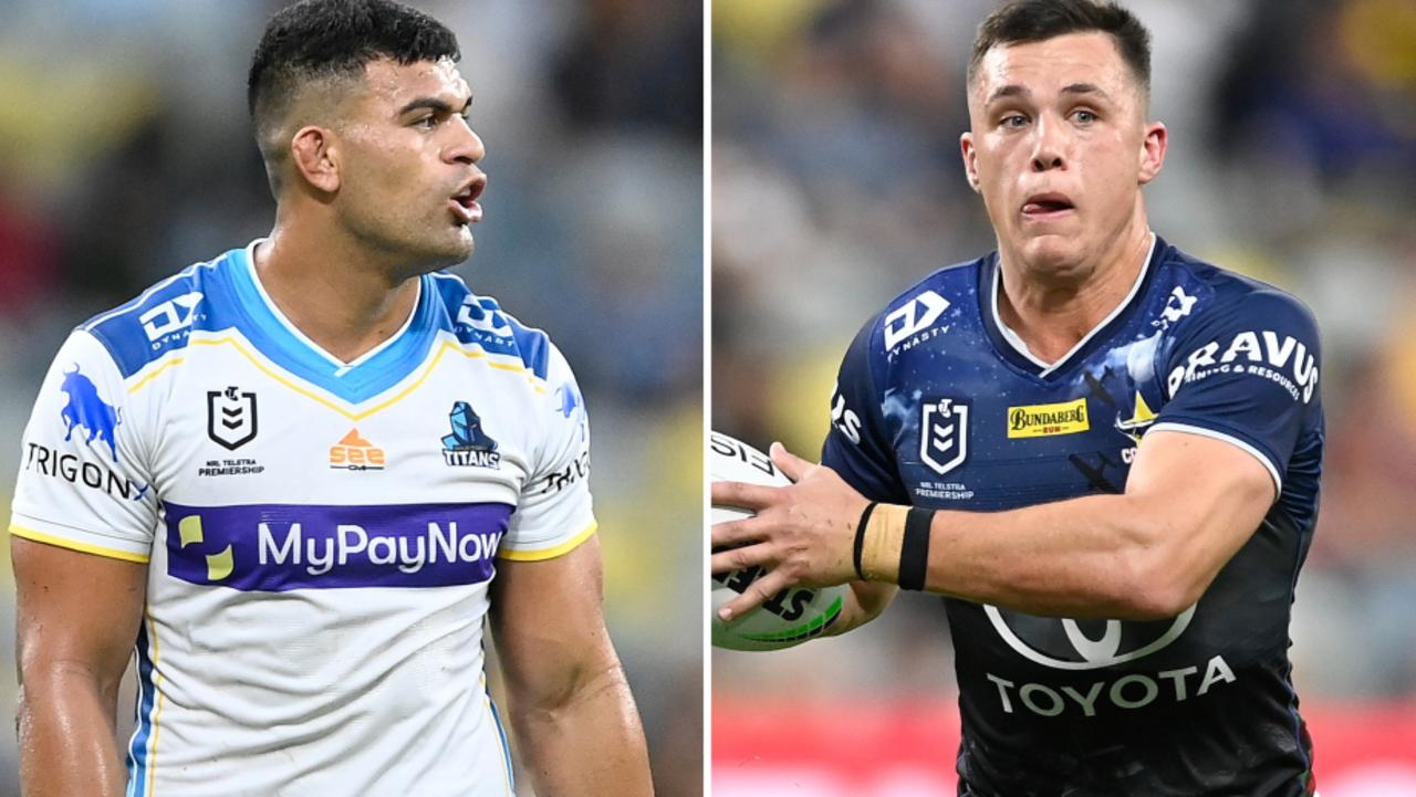 NRL 2022 North Queensland Cowboys vs Gold Coast Titans, live stream, live blog, SuperCoach scores, videos, Scott Drinkwater, David Fifita