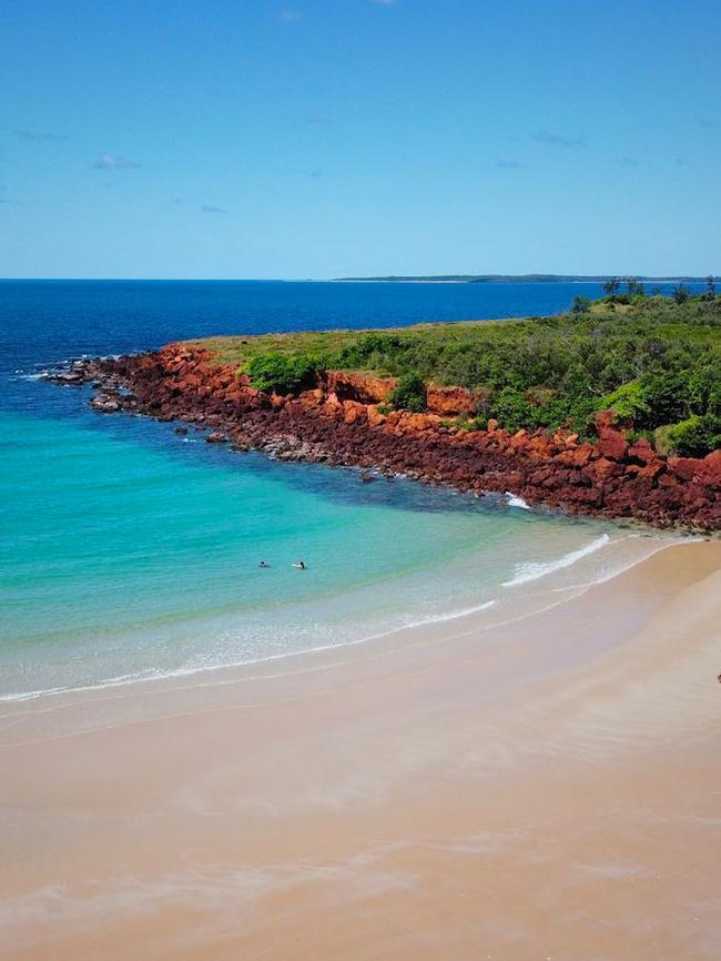 The East Arnhem Land official Facebook page crowned this image of Baringura (Little Bondi) as the fifth best photo of the year. Picture: Facebook / East Arnhem Land