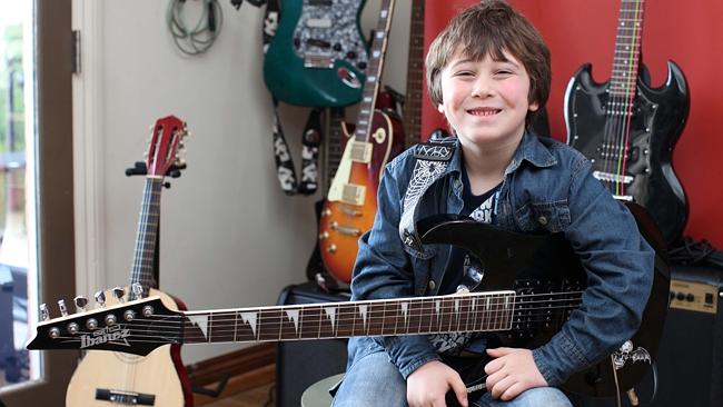 Alexander “The Great” Santarpia learned how to master the guitar after playing a video ga