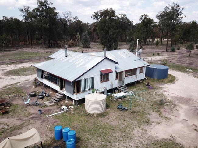 The Wieambilla property where the massacre occurred. Picture: Liam Kidston