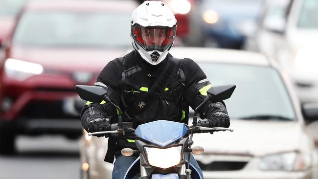 The introduction of a new motorcycle training program that included an on-road component has resulted in a huge drop in MAIB claims. Picture: NIKKI DAVIS-JONES