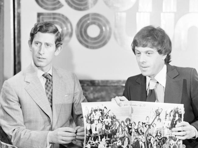 He said what? ... Prince Charles puts a presumptuous Ian 'Molly' Meldrum in his place. Picture: Supplied