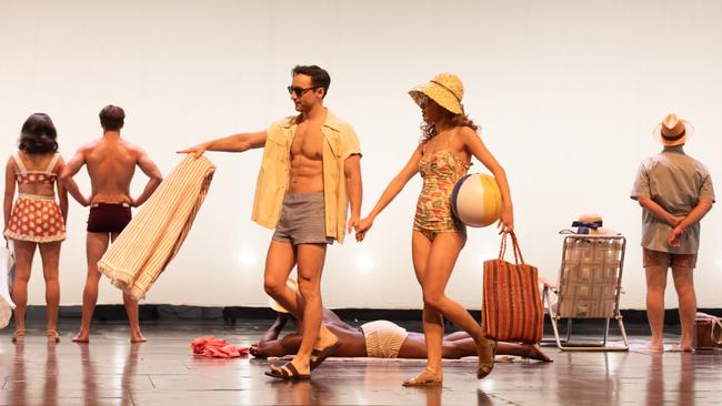 A scene from the Sydney Theatre Company’s On the Beach. Picture: Daniel Boud