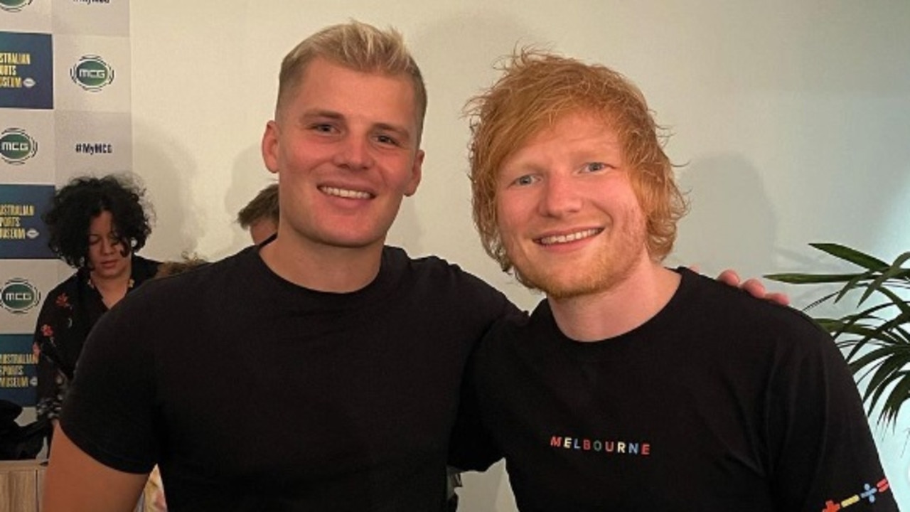 Jackson Warne and the star of the show. Photo: Instagram, @brookewarne, via @teddysphotos.