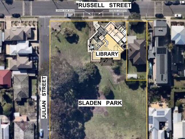 Plans for the Chilwell library upgrade