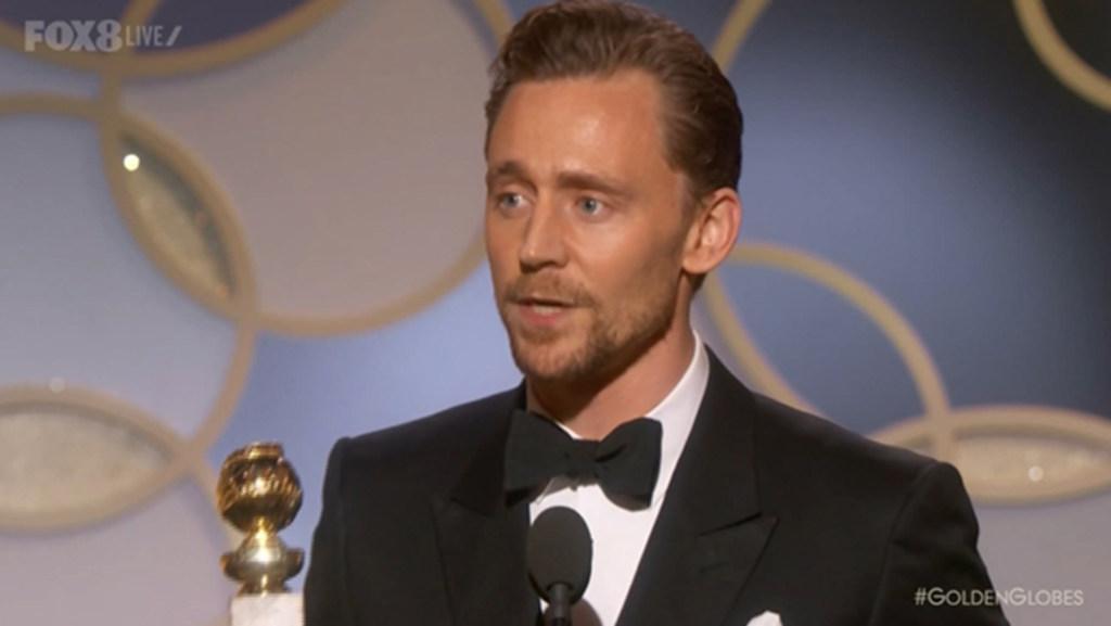 Tom Hiddleston’s acceptance speech — Australia’s leading