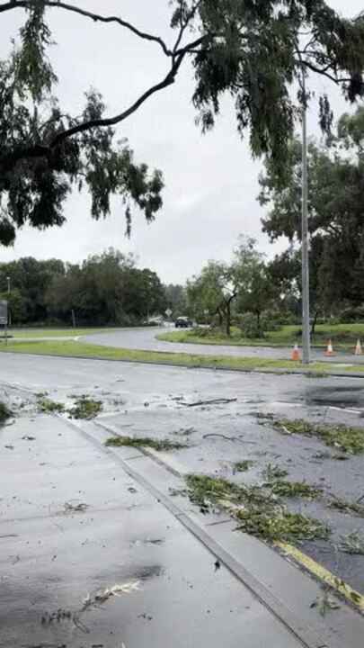 Tropical Cyclone Alfred damage at HOTA