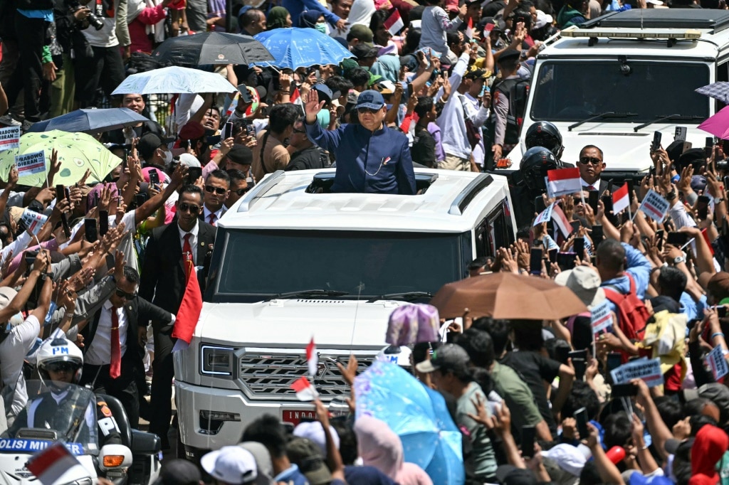 Ex-general Prabowo takes office as Indonesia president