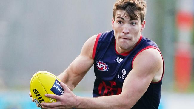 Jack Viney was the top KFC SuperCoach scorer in Round 1 with 186 points.