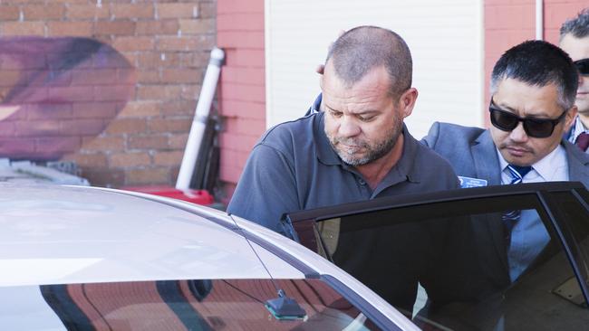 Simpson was arrested at his Port Kembla store last April. Picture: Dylan Robinson