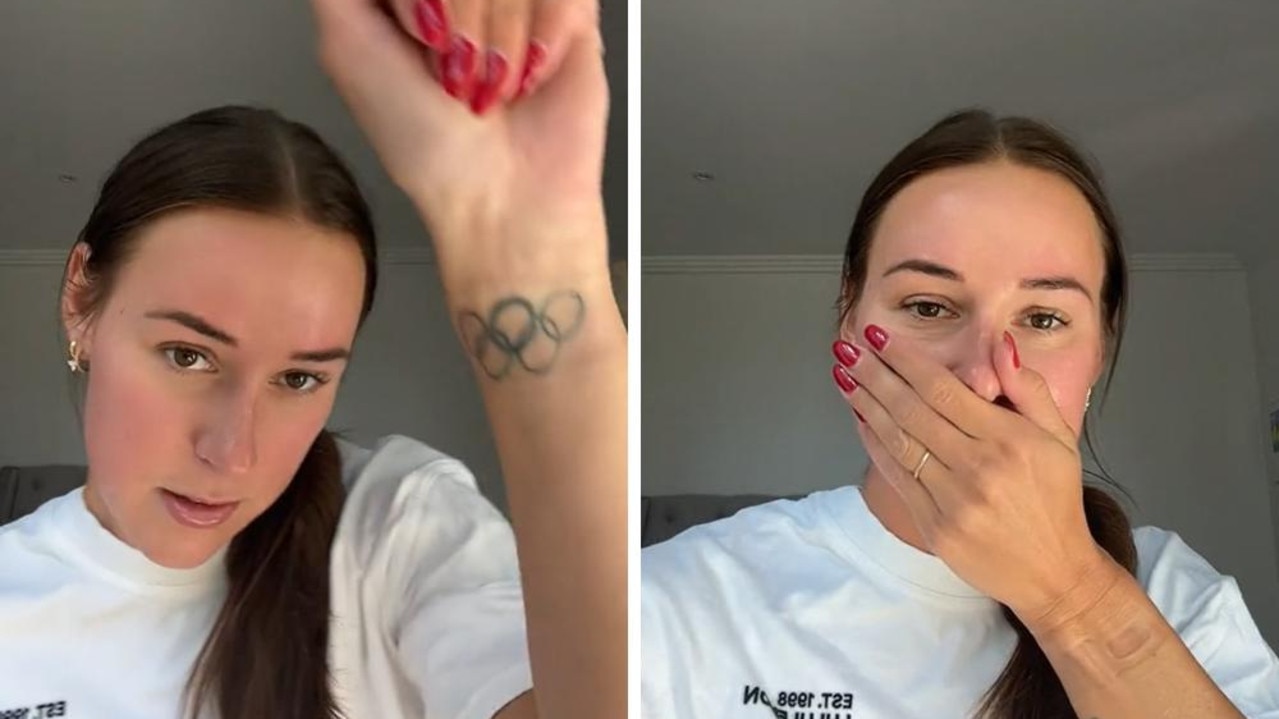 Swimmer shares why she’s getting Olympic tatt removed