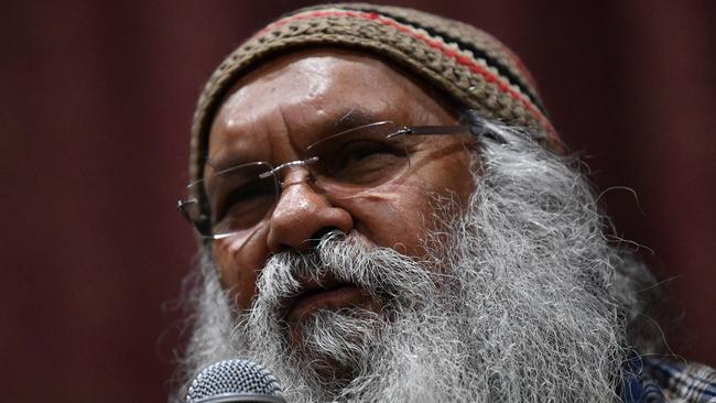 Aboriginal elder Major 'Moogy' Sumner says the stoning of a wombat by an off-duty SA police officer showed ‘no respect for that animal whatsoever’. AAP Image/David Mariuz.