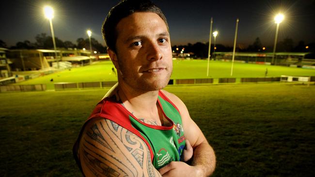 Wynnum Manly Seagulls premiership player John Te Reo. Picture: Richard Walker