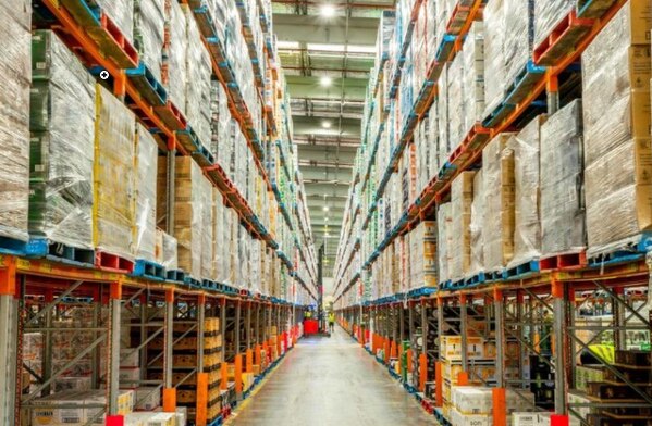 Inside the logistics centre at 16-28 Quarry Road, Stapylton.