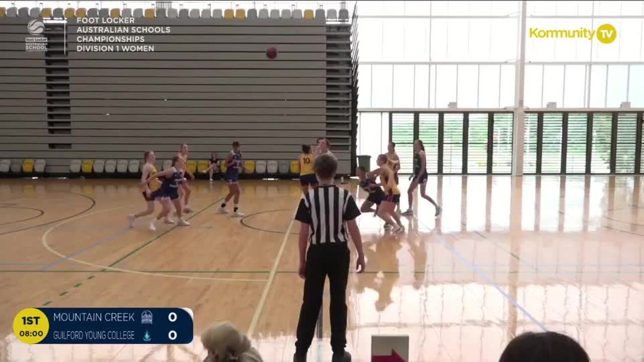 Replay: Mountain Creek SHS v Guilford Young College (U20 Women Div 1) - 2024 Basketball Australia Schools Championships Day 2