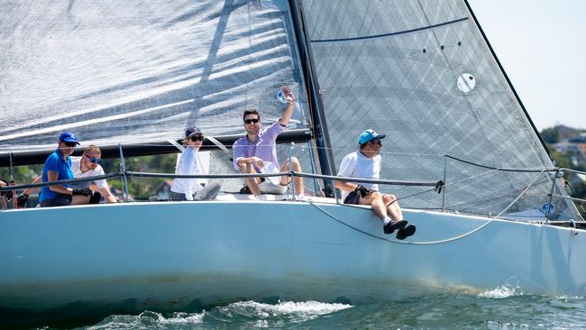 Sun, smiles and sailing at the Balmain Regatta. Picture: Thomas Lisson