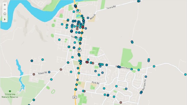 Most Shoalhaven crashes occur in the Nowra CBD and coastal roads. Picture: Transport NSW