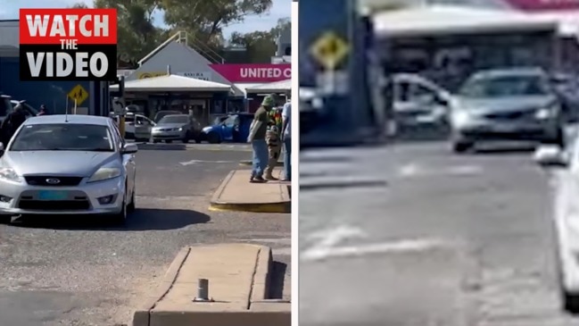 Driver on terrifying rampage through Alice Springs