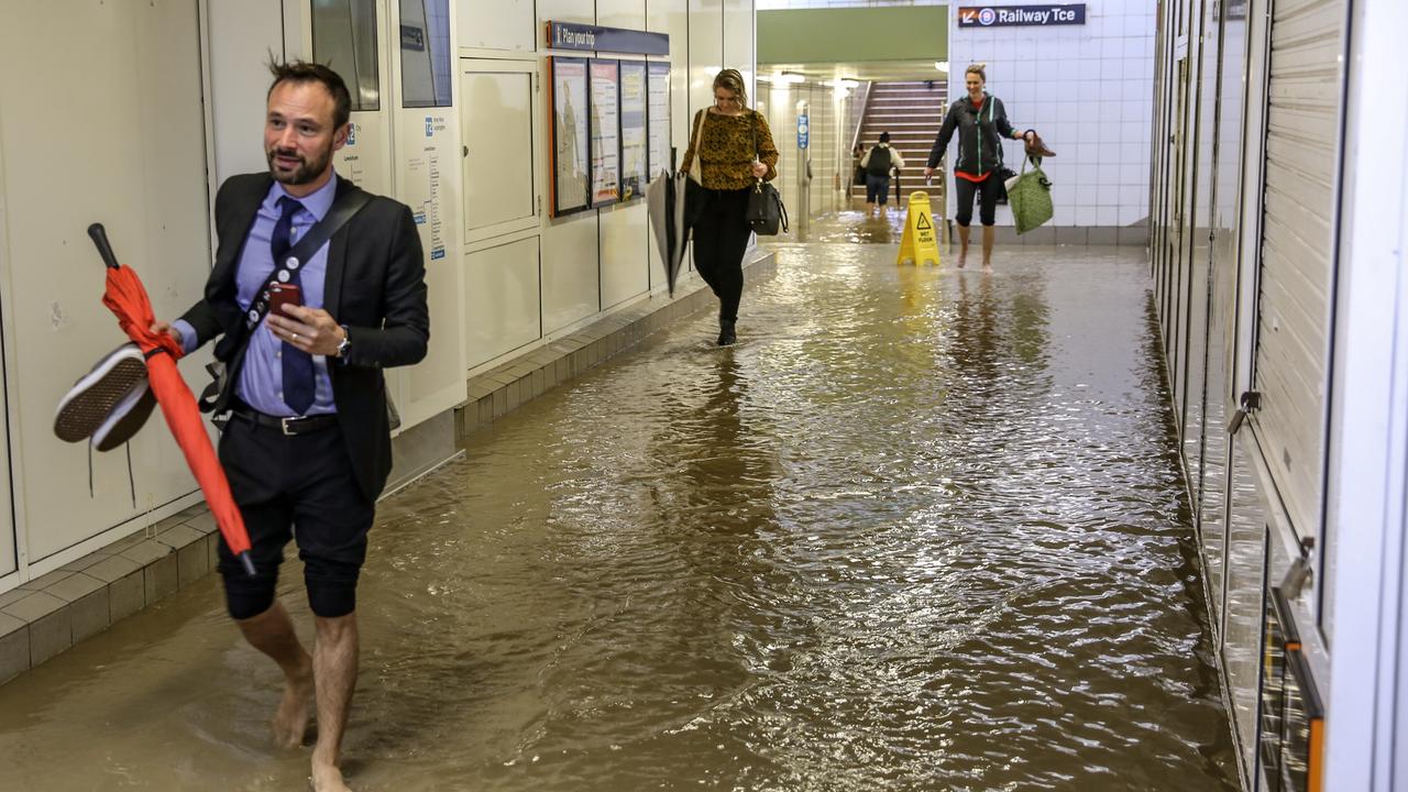 This business hero in Lewisham, in Sydney’s inner west, teaming investment bank chic with barefoot necessity. Picture: Nicholas Eagar