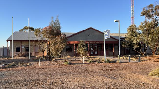 Coober Pedy police station is suffering a severe officer shortage. Picture: Supplied