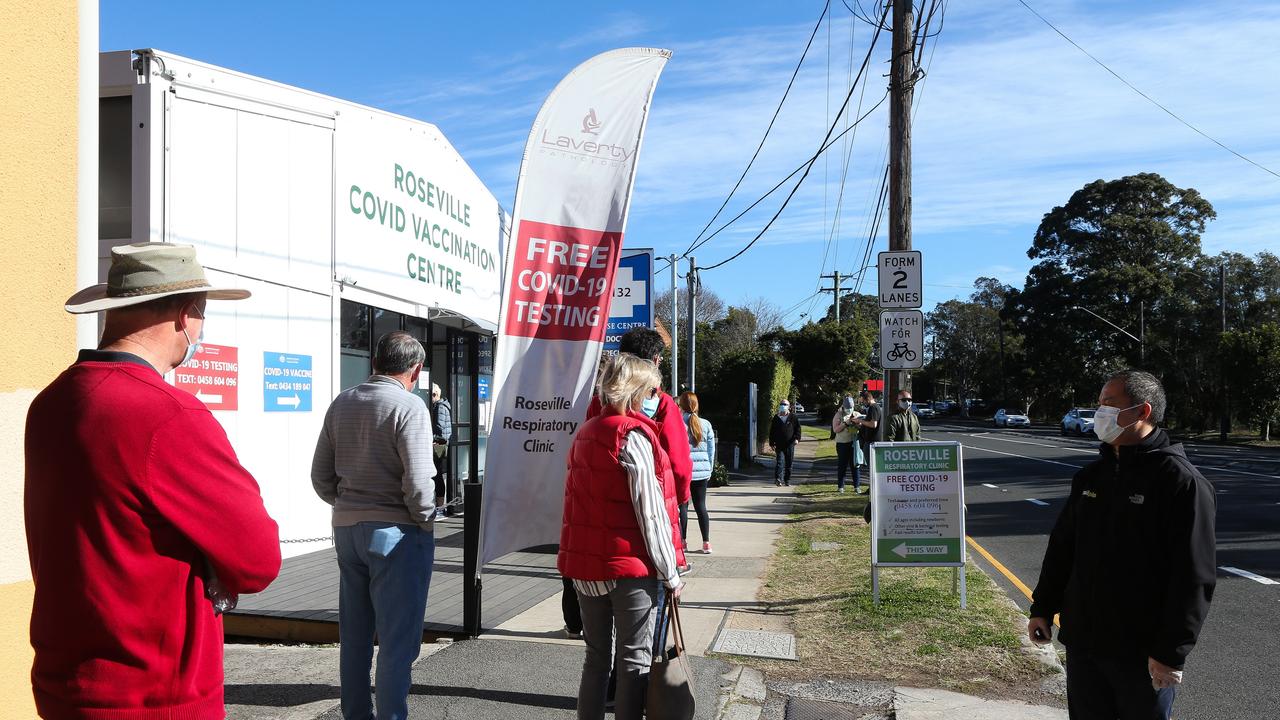 Coronavirus vaccines will be Sydney’s tickets to freedom from lockdown. Picture: NCA Newswire /Gaye Gerard